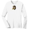1-DAY RUSH NO MINIMUM Ladies Long Sleeve Crew Neck T-Shirt Thumbnail