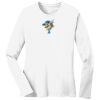 1-DAY RUSH NO MINIMUM Ladies Long Sleeve Crew Neck T-Shirt Thumbnail