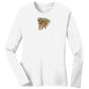 1-DAY RUSH NO MINIMUM Ladies Long Sleeve Crew Neck T-Shirt Thumbnail
