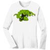 1-DAY RUSH NO MINIMUM Ladies Long Sleeve Crew Neck T-Shirt Thumbnail