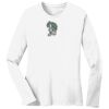 1-DAY RUSH NO MINIMUM Ladies Long Sleeve Crew Neck T-Shirt Thumbnail