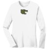 1-DAY RUSH NO MINIMUM Ladies Long Sleeve Crew Neck T-Shirt Thumbnail