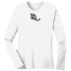 1-DAY RUSH NO MINIMUM Ladies Long Sleeve Crew Neck T-Shirt Thumbnail