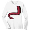 1-DAY RUSH NO MINIMUM Ladies Long Sleeve Crew Neck T-Shirt Thumbnail