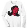 1-DAY RUSH NO MINIMUM Ladies Long Sleeve Crew Neck T-Shirt Thumbnail