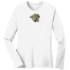 1-DAY RUSH NO MINIMUM Ladies Long Sleeve Crew Neck T-Shirt Thumbnail