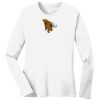 1-DAY RUSH NO MINIMUM Ladies Long Sleeve Crew Neck T-Shirt Thumbnail