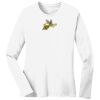 1-DAY RUSH NO MINIMUM Ladies Long Sleeve Crew Neck T-Shirt Thumbnail