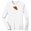 1-DAY RUSH NO MINIMUM Ladies Long Sleeve Crew Neck T-Shirt Thumbnail