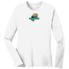 1-DAY RUSH NO MINIMUM Ladies Long Sleeve Crew Neck T-Shirt Thumbnail