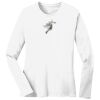 1-DAY RUSH NO MINIMUM Ladies Long Sleeve Crew Neck T-Shirt Thumbnail