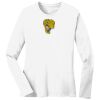 1-DAY RUSH NO MINIMUM Ladies Long Sleeve Crew Neck T-Shirt Thumbnail