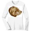 1-DAY RUSH NO MINIMUM Ladies Long Sleeve Crew Neck T-Shirt Thumbnail
