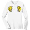 1-DAY RUSH NO MINIMUM Ladies Long Sleeve Crew Neck T-Shirt Thumbnail