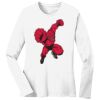 1-DAY RUSH NO MINIMUM Ladies Long Sleeve Crew Neck T-Shirt Thumbnail
