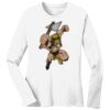 1-DAY RUSH NO MINIMUM Ladies Long Sleeve Crew Neck T-Shirt Thumbnail