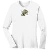 1-DAY RUSH NO MINIMUM Ladies Long Sleeve Crew Neck T-Shirt Thumbnail