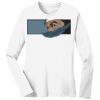 1-DAY RUSH NO MINIMUM Ladies Long Sleeve Crew Neck T-Shirt Thumbnail
