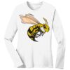1-DAY RUSH NO MINIMUM Ladies Long Sleeve Crew Neck T-Shirt Thumbnail