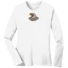 1-DAY RUSH NO MINIMUM Ladies Long Sleeve Crew Neck T-Shirt Thumbnail