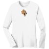 1-DAY RUSH NO MINIMUM Ladies Long Sleeve Crew Neck T-Shirt Thumbnail