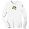 1-DAY RUSH NO MINIMUM Ladies Long Sleeve Crew Neck T-Shirt Thumbnail