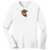 1-DAY RUSH NO MINIMUM Ladies Long Sleeve Crew Neck T-Shirt Thumbnail