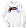 1-DAY RUSH NO MINIMUM Ladies Long Sleeve Crew Neck T-Shirt Thumbnail