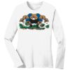 1-DAY RUSH NO MINIMUM Ladies Long Sleeve Crew Neck T-Shirt Thumbnail