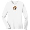 1-DAY RUSH NO MINIMUM Ladies Long Sleeve Crew Neck T-Shirt Thumbnail