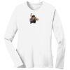 1-DAY RUSH NO MINIMUM Ladies Long Sleeve Crew Neck T-Shirt Thumbnail