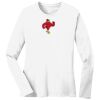 1-DAY RUSH NO MINIMUM Ladies Long Sleeve Crew Neck T-Shirt Thumbnail