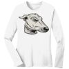 1-DAY RUSH NO MINIMUM Ladies Long Sleeve Crew Neck T-Shirt Thumbnail