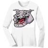 1-DAY RUSH NO MINIMUM Ladies Long Sleeve Crew Neck T-Shirt Thumbnail