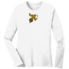 1-DAY RUSH NO MINIMUM Ladies Long Sleeve Crew Neck T-Shirt Thumbnail