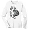1-DAY RUSH NO MINIMUM Ladies Long Sleeve Crew Neck T-Shirt Thumbnail