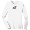 1-DAY RUSH NO MINIMUM Ladies Long Sleeve Crew Neck T-Shirt Thumbnail