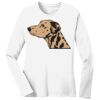 1-DAY RUSH NO MINIMUM Ladies Long Sleeve Crew Neck T-Shirt Thumbnail
