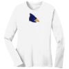 1-DAY RUSH NO MINIMUM Ladies Long Sleeve Crew Neck T-Shirt Thumbnail