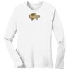 1-DAY RUSH NO MINIMUM Ladies Long Sleeve Crew Neck T-Shirt Thumbnail