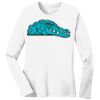 1-DAY RUSH NO MINIMUM Ladies Long Sleeve Crew Neck T-Shirt Thumbnail