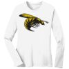 1-DAY RUSH NO MINIMUM Ladies Long Sleeve Crew Neck T-Shirt Thumbnail