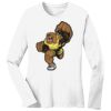 1-DAY RUSH NO MINIMUM Ladies Long Sleeve Crew Neck T-Shirt Thumbnail