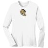 1-DAY RUSH NO MINIMUM Ladies Long Sleeve Crew Neck T-Shirt Thumbnail