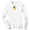 1-DAY RUSH NO MINIMUM Ladies Long Sleeve Crew Neck T-Shirt Thumbnail