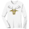 1-DAY RUSH NO MINIMUM Ladies Long Sleeve Crew Neck T-Shirt Thumbnail
