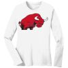 1-DAY RUSH NO MINIMUM Ladies Long Sleeve Crew Neck T-Shirt Thumbnail