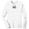 1-DAY RUSH NO MINIMUM Ladies Long Sleeve Crew Neck T-Shirt Thumbnail