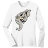 1-DAY RUSH NO MINIMUM Ladies Long Sleeve Crew Neck T-Shirt Thumbnail