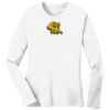 1-DAY RUSH NO MINIMUM Ladies Long Sleeve Crew Neck T-Shirt Thumbnail